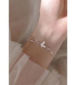 LCR3003 S925純銀蝴蝶手鏈