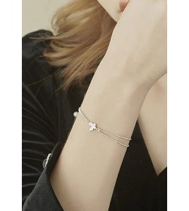 LCR3003 S925純銀蝴蝶手鏈