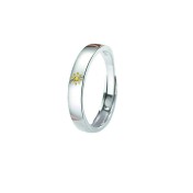 LCR3006M S925純銀男太陽開口戒指