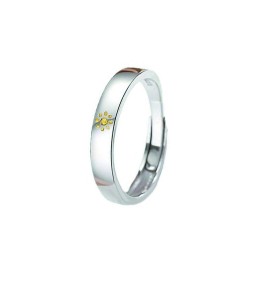 LCR3006M S925純銀男太陽開口戒指