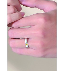 LCR3006M S925純銀男太陽開口戒指