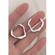 LCR3011 S925純銀簡約耳環