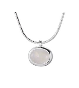 LCR3013 S925純銀月光石項鏈