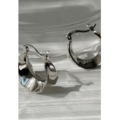 LCR3018 S925純銀波浪形狀戒指