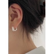 LCR3019 S925純銀波浪形狀戒指