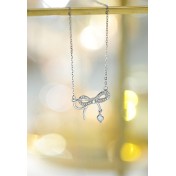 LCR3021 S925純銀蝴蝶項鏈