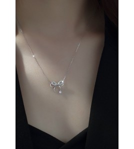 LCR3021 S925純銀蝴蝶項鏈