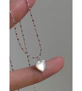 LCR3022 S925純銀愛心項鏈