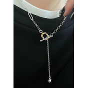 LCR3030 S925純銀簡約時尚項鏈