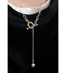 LCR3030 S925純銀簡約時尚項鏈