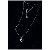 LCR3031 S925純銀幸運麥穗花環項鏈