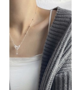 LCR3033 S925純銀蝴蝶項鏈