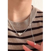 LCR3038 S925純銀愛心項鏈