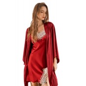 LDD1011NG 女士性感蕾絲睡衣兩件套