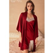 LDD1011NG 女士性感蕾絲睡衣兩件套