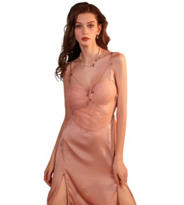 LDD2423女士性感吊帶睡裙 