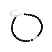 LDR2019 S925銀黑瑪瑙海豚手鏈