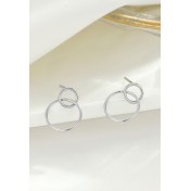 LDR24002 S925純銀潮流耳環