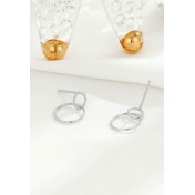 LDR24002 S925純銀潮流耳環