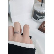 LDR24008 S925純銀潮流戒指