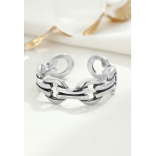 LDR24010 S925純銀潮流戒指