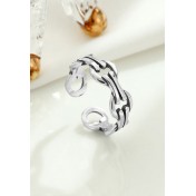 LDR24010 S925純銀潮流戒指