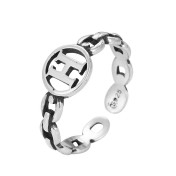 LDR24011 S925純銀潮流戒指