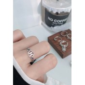 LDR24011 S925純銀潮流戒指