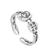 LDR24016 S925純銀小王子戒指