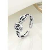 LDR24016 S925純銀小王子戒指