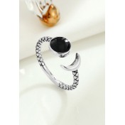 LDR24017 S925純銀潮流戒指