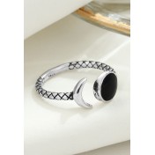 LDR24017 S925純銀潮流戒指