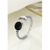 LDR24017 S925純銀潮流戒指