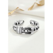 LDR24020 S925純銀潮流戒指