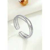 LDR24021 S925純銀潮流戒指