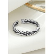 LDR24023 S925純銀潮流戒指