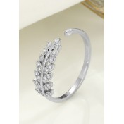 LDR24024 S925純銀橄榄枝戒指