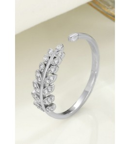 LDR24024 S925純銀橄榄枝戒指