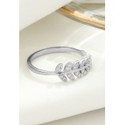 LDR24024 S925純銀橄榄枝戒指