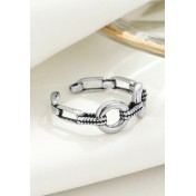 LDR24028 S925純銀潮流戒指