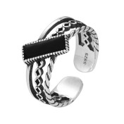 LDR24030 S925純銀潮流戒指