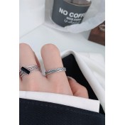 LDR24030 S925純銀潮流戒指