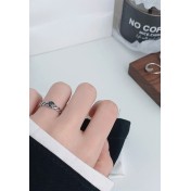 LDR24031 S925純銀潮流戒指