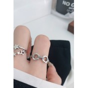 LDR24034 S925純銀潮流戒指