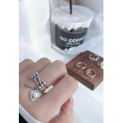 LDR24036 S925純銀潮流戒指