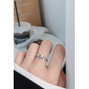 LDR24037 S925純銀潮流戒指