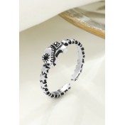 LDR24037 S925純銀潮流戒指