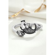 LDR24038 S925純銀潮流戒指