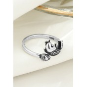 LDR24038 S925純銀潮流戒指