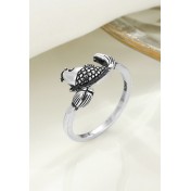 LDR24038 S925純銀潮流戒指